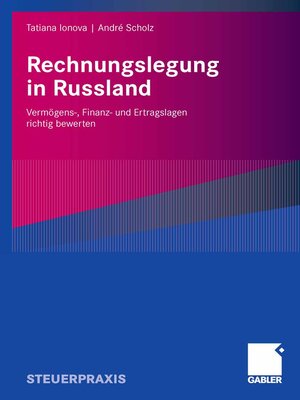 cover image of Rechnungslegung in Russland